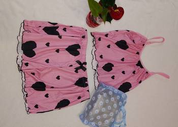 Piżama damska M+kosmetyczka podróżna