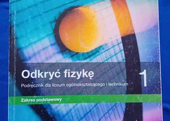 Odkryć fizykę 1. Zakr. podstawowy. M.Braun, W.Śliwa. Nowa Era, 2021r. Wyd.2