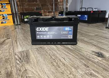 Akumulator 85Ah 800A Exide Premium EA852 PRAWY PLUS TCZEW 532X474X159