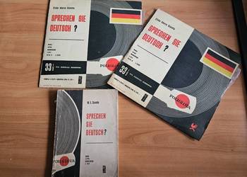 Sprechen Sie Deutsch?  2 Płyty winylowe j.niemiecki dla początkujących PRL