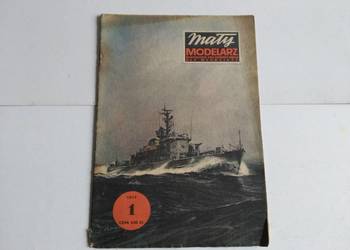 Mały Modelarz nr 1/1977, Ścigacz okrętów podwodnych