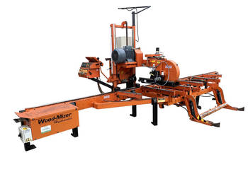 Trak Wood-Mizer LT 40 z hydrauliką i korowarką