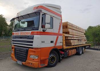 Daf XF 105.410 AutoLaweta 8.7m Najazd