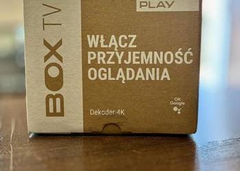 Dekoder PLAY BOX TV 4K DV8990 Komplet