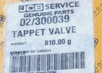 JCB 02/300039 Popychacz zaworu do JCB 3C, JCB 3D, JCB 4C  JCB 3CX