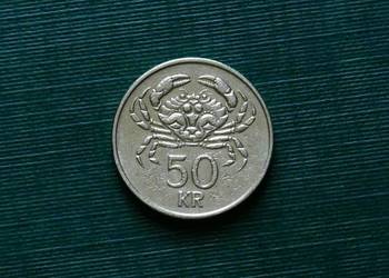 ISLANDIA - 50 koron, 1992r