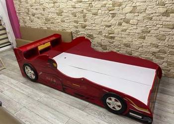 Łóżko FORMUŁA F1 Signal KACPER MDF LAKIEROWANY auto samochód chłopca
