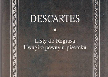 (02327) LISTY DO REGIUSA * UWAGI O PEWNYM PISEMKU – DESCARTE