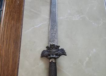 Masywny Sztylet Kordzik TOLEDO – Solidny, Ciężki (440g!), 47 cm |