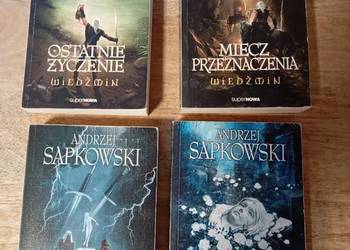 Wiedźmin Sapkowski 4 części