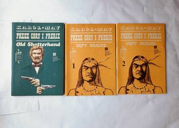 Karol May - Przez Góry i Prerie „Old Shatterhand” 3 zeszyty