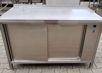 STÓŁ GASTRO Z SZAFKĄ - STALGAST - 130/70/85 CM - M.890.N