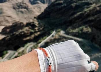 Biżuteria rowerowa handmade bransoletka dla kolarza i rowerzysty triatlon