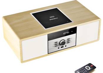 Wieża stereo Wiscent Vintage Micro HiFi Systems z Bluetooth