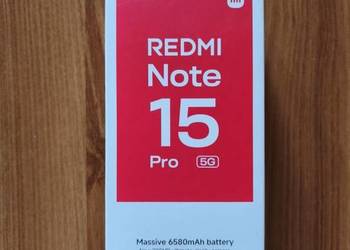 Xiaomi redmi note 15 pro 5g (NOWY)