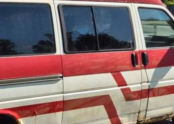 Szyba suwana VW T4 Prawa na drzwi suwane