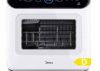 Mini zmywarka nablatowa Midea 2w1, kempingowa, biała Używana