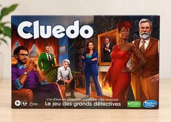 Cluedo Hasbro gra planszowa detektywistyczna 2–6 graczy 8+ francuska