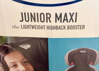 Sprzedam fotelik GRACO Junior Maxi