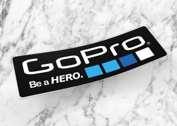 Naklejka GOPRO 5 x 1,5 cm go pro hero cross enduro #3