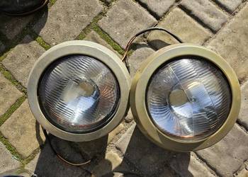 Lampy przednie oświetlenie Syrena Żuk Warszawa garnki ramki Nysa