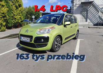 Citroen C3 Picasso 1.4 LPG 163 przebieg stan bardzo dobry wszystko robione