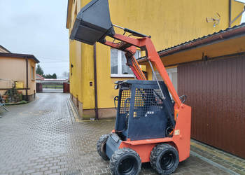 Miniładowarka BELLE 7400, 4x4 PERKINS diesel, krokodyl, widły, łyżka