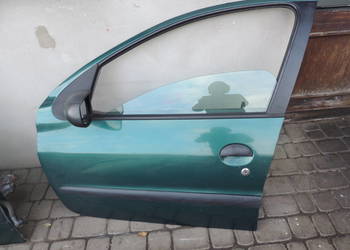 DRZWI LEWY PRZÓD PRZEDNIE PEUGEOT 206 HB 5D  KQM