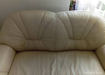 Skórzana sofa w dobrym stanie