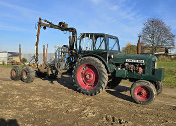 Zestaw zrywkowy ciągnik VOLVO BM + przyczepa VRETEN HVV 7,0 (7 ton)