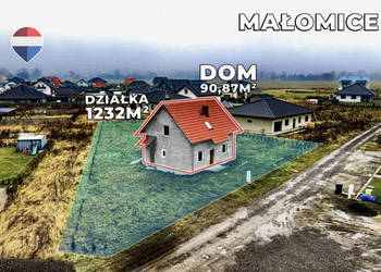Dom wolnostojący w stanie deweloperskim