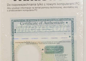 System operacyjny Microsoft Windows 95 PL OEM Nowy