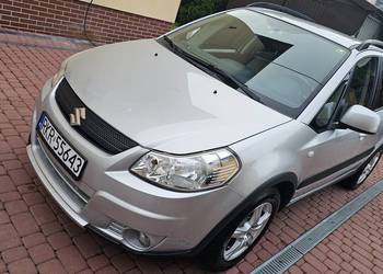 Suzuki SX4 I 1.6 107KM 2007r Klima grzane fotele BDB Rej PL Sanok