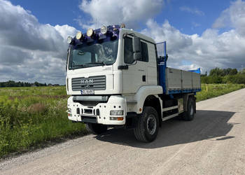 MAN TGA Specjalny Wywrotka 4x4 + Laweta