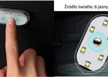 Lampka Dotykowa LED Sufitowa do Bagażnika Szafy
