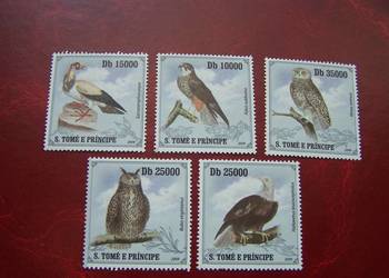 Wyspy Św. Tomasza 2009 MNH Fauna Ptaki Drapieżne