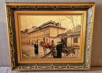 Obraz / Mirosław Szeib - "Drobny Handelek V" (2008)