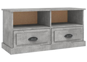 Szafka pod TV szarość betonu 93x355x45 cm WM-816468