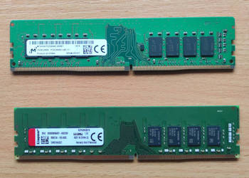 Micron + Kingston 32GB (2x16GB) 2666MHz Pamięć RAM do PC