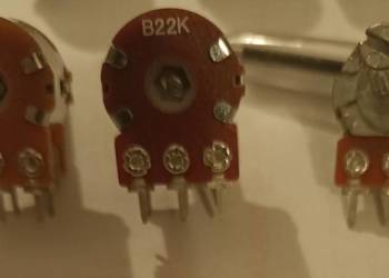 Komplet potencjometrów do RMS 404 - zamienniki