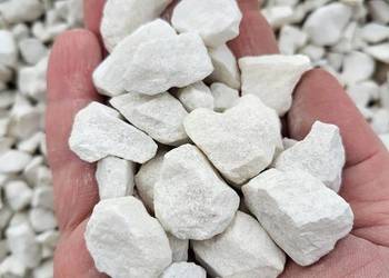 Biała Marianna grys 8-16 MM Kamienie ogrodowe dekoracyjne ozdobne