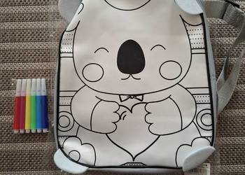 Plecak do kolorowania + pisaki