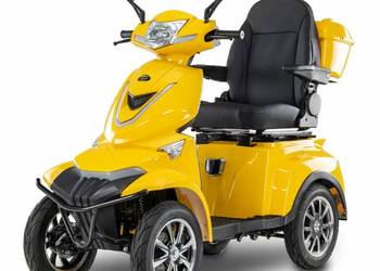 Skuter elektryczny BILI BIKE SHINO QUADRO G4 LIT żółty Raty| FV/Paragon