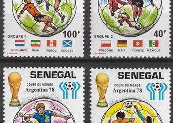 SENEGAL - MŚ ARGENTYNA - 1978 - CZYSTE **