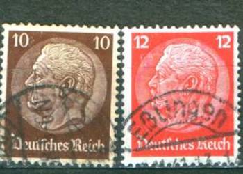 Zn. DR Mi 515, 6, 8, 9, 23,4 kas 1933