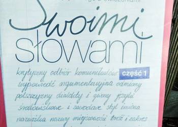 Swoimi słowami polski księgarnie Warszawa Swoimi słowami polski księgarnie Warszawa