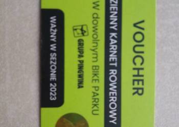 Voucher całodniowy rowerowy do Bike Parków Grupy Pingwina -