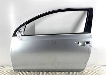 DRZWI LEWY PRZÓD VW GOLF VI Hatchback 08-14 srebrny Brillliant metalik