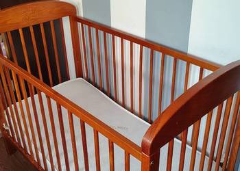 Łóżeczko dziecięce drewniane 120x60