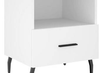 vidaXL Szafki nocne, 2 szt., białe, 40x35x47,5 cm(SKU:827469)